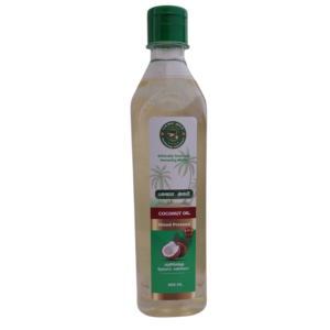 Pasumai Agam Woodpressed Coconut Oli 1/2 Liter
