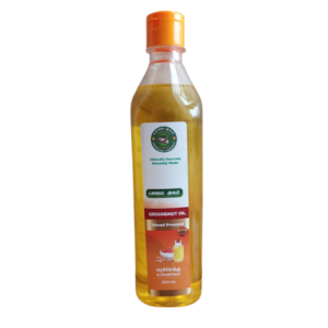 Pasumai Agam Woodpressed Gorundnut Oil 1/2 Litter