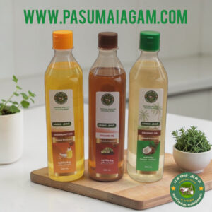 Pasumai Agam Woodpressed Oil Trial Combo (1/2 Liter Each)