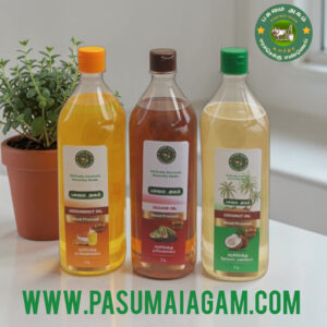 Pasumai Agam Woodpressed Oil Monthly Combo (1 Liter Each)
